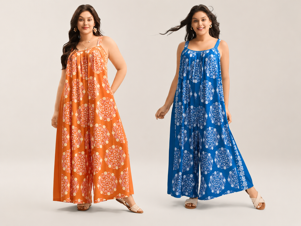 Sunkissed Floral Batik Maxi Dress for Women