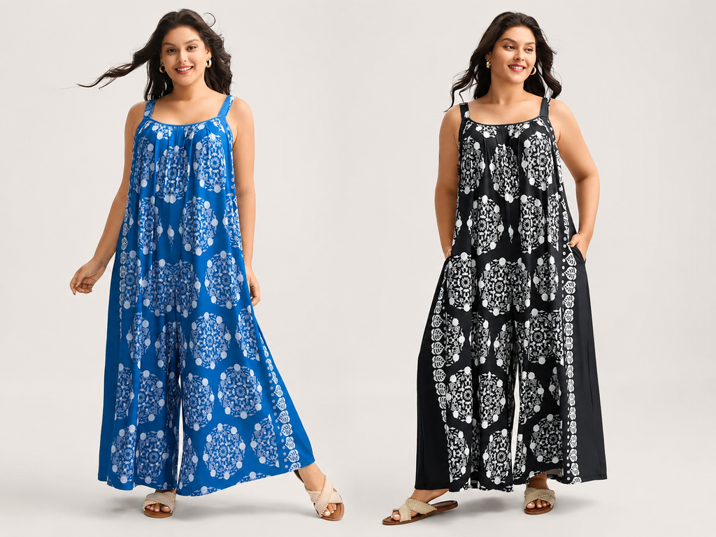 Sunkissed Floral Batik Maxi Dress for Women